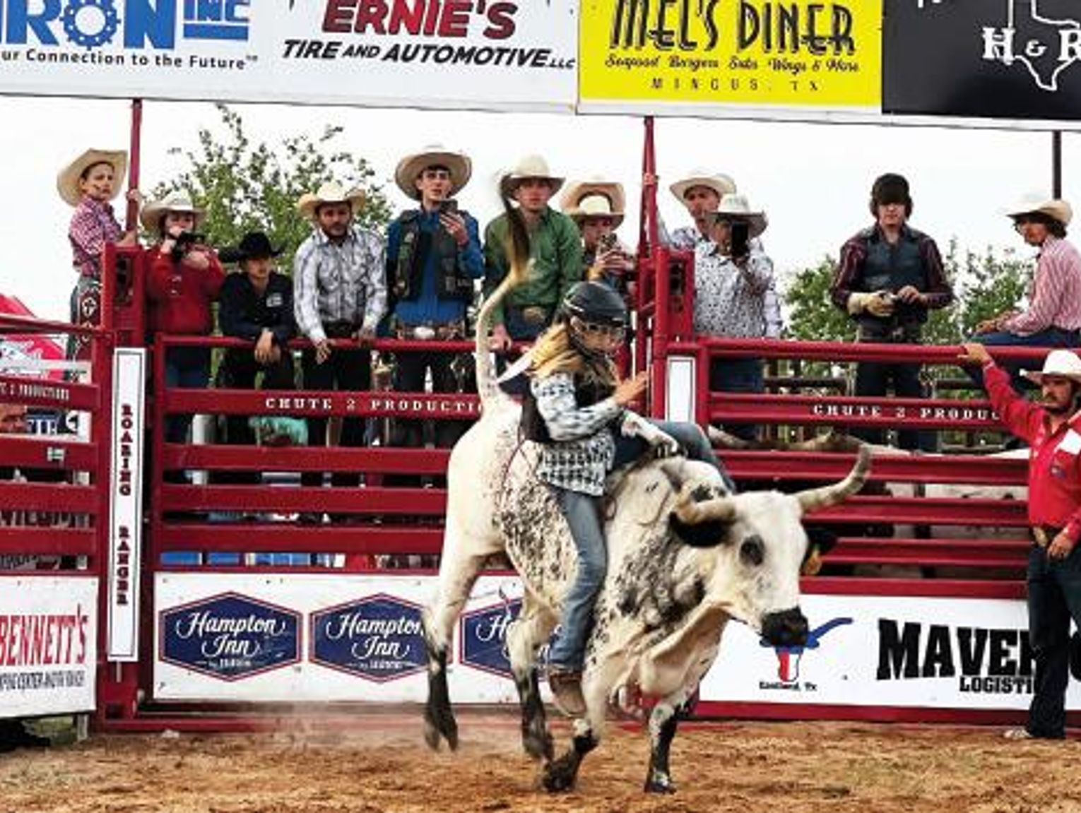 Riding Ranger Bull riding in Ranger Saturday