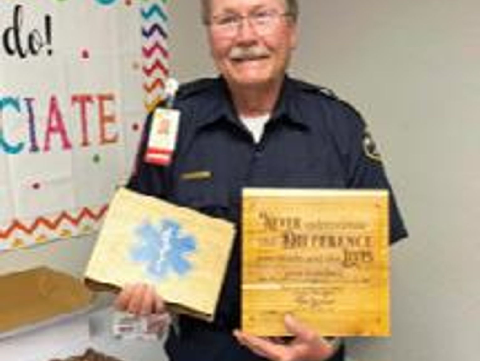 Celebrating 13 Years Of Dedication EMS Manager Gene Wright s Retirement Celebrating 13 years of dedication ems manager gene wright s retirement