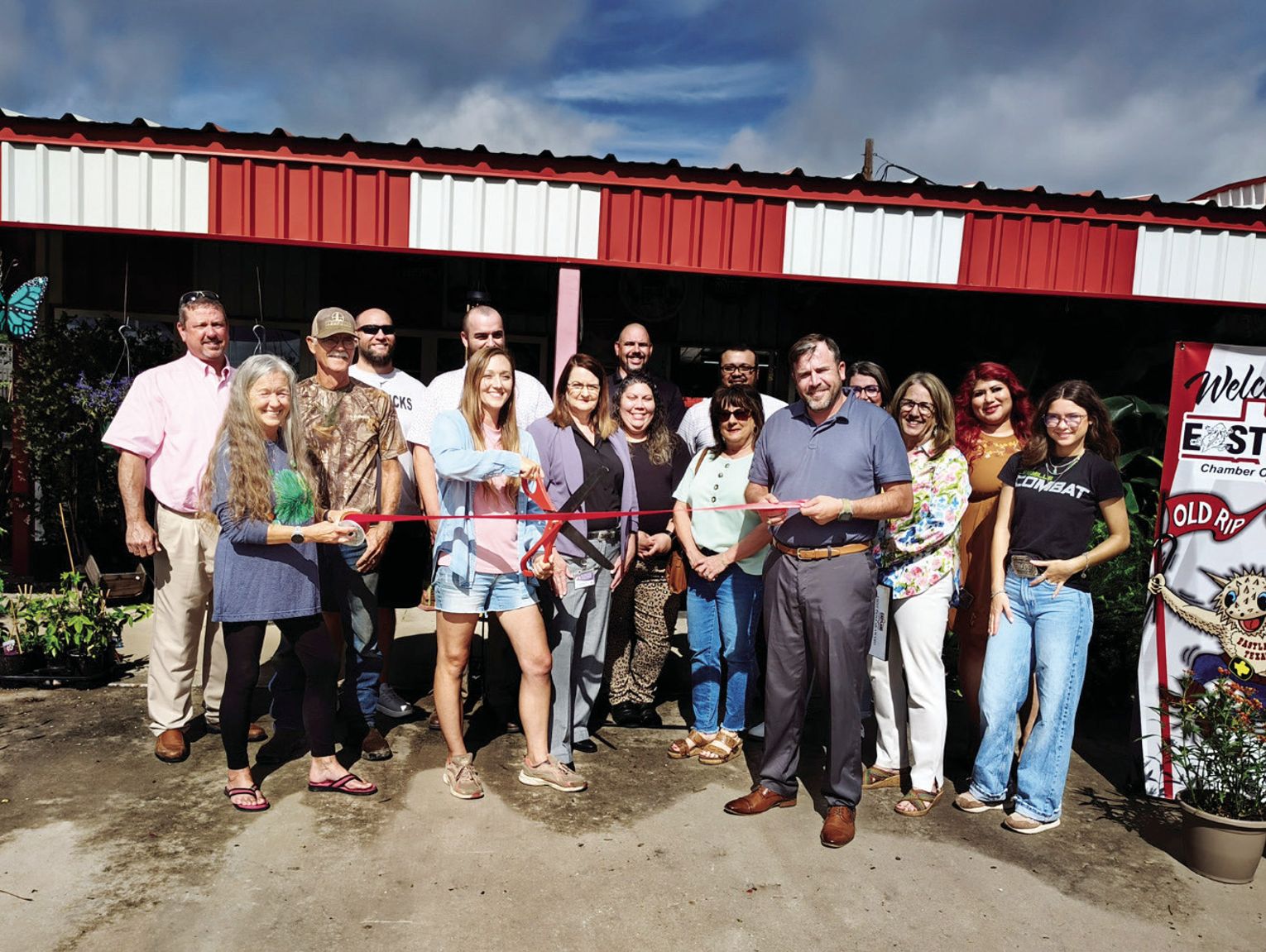 Ribbon Cutting held for Pages Outdoor