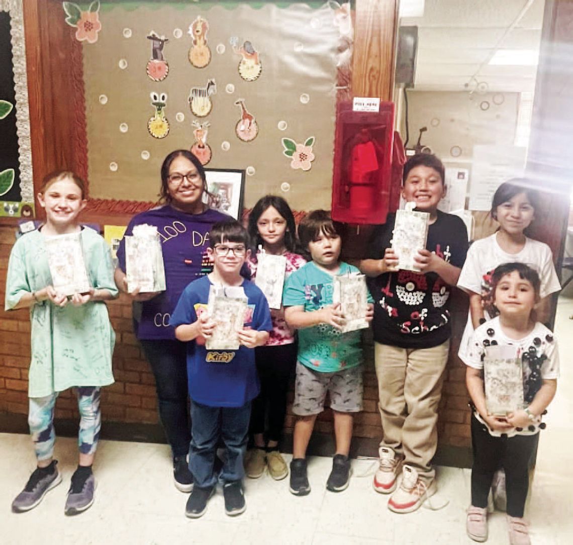 100th DAY WINNERS! Above are the 100th day shirt winners at Gorman Elementary. Thank you all for participating!