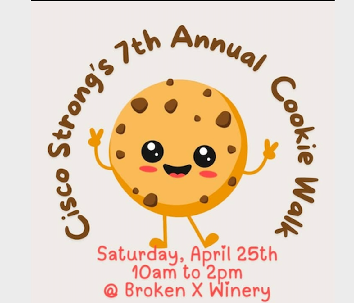 7th Annual Cookie Walk Sat., April 27