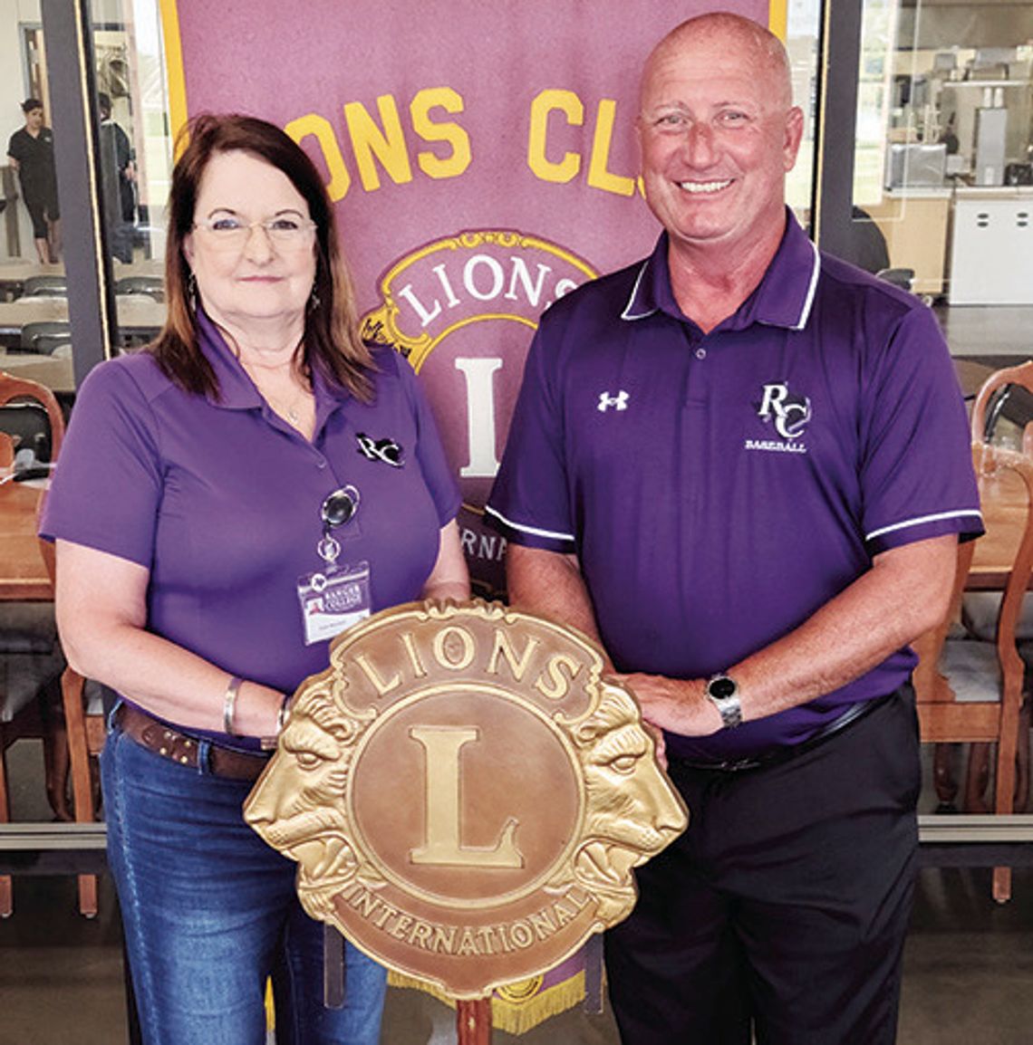 Athletic Director speaker at Lions Club