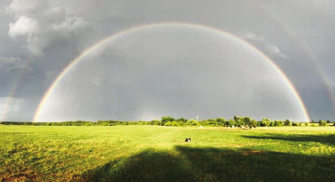 Beautiful Rainbow after the Storm