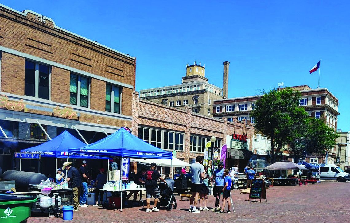 Bright, Blue Sunny Sky for Rip’s Ribs CookOff