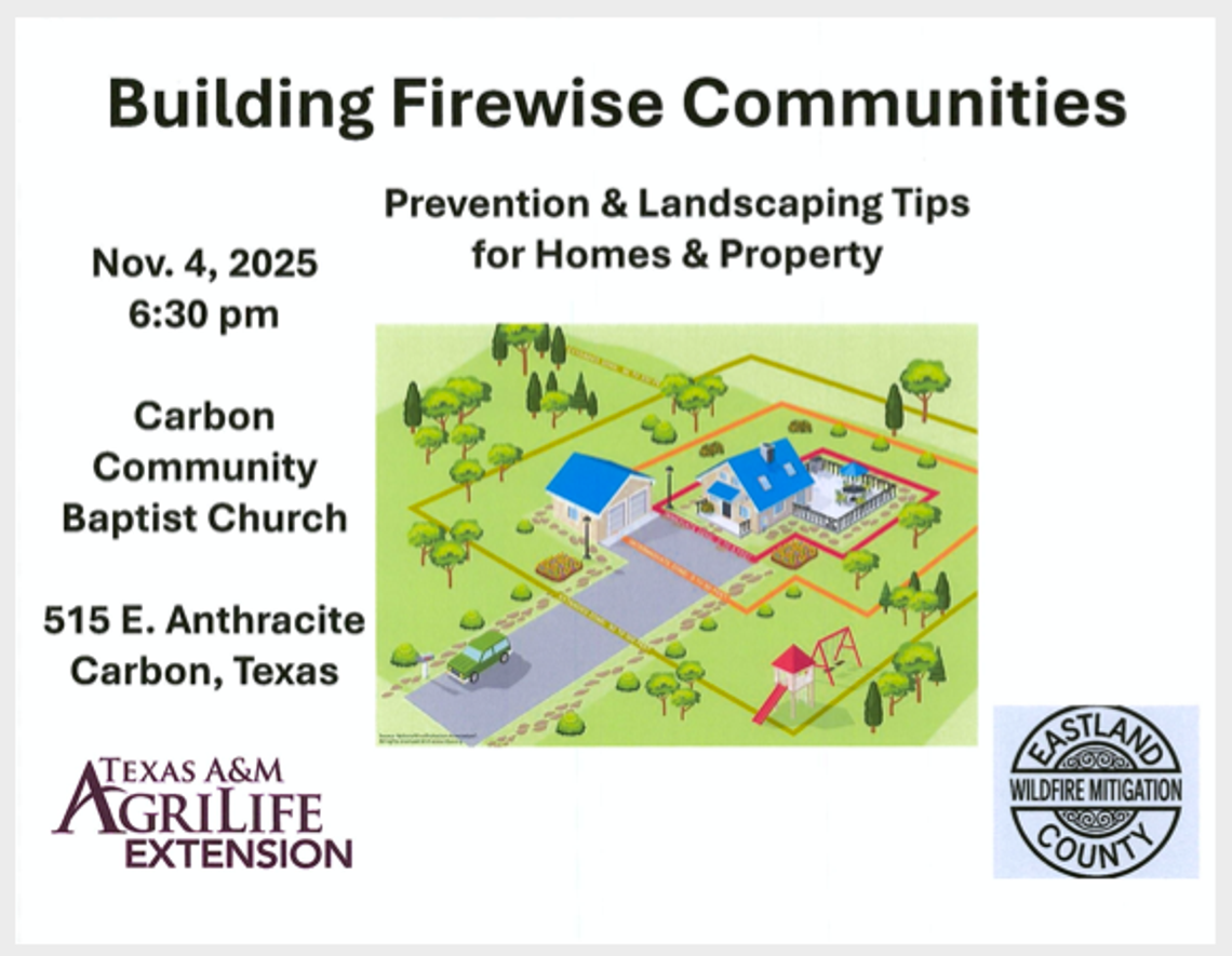 Building  Firewise  Communities Nov. 4th in Carbon