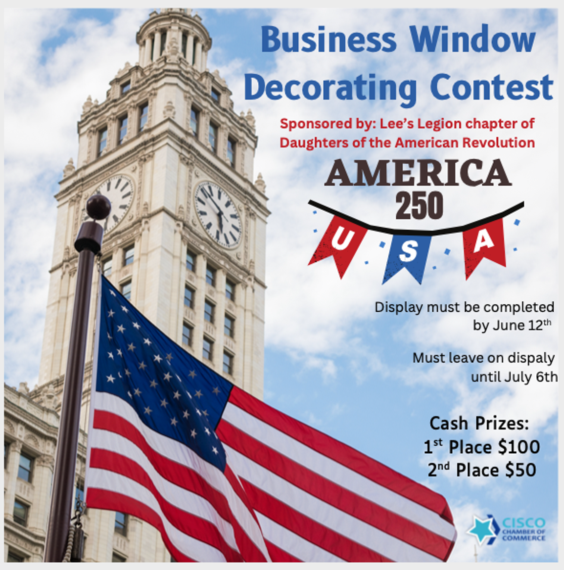 Business Window Decorating Contest