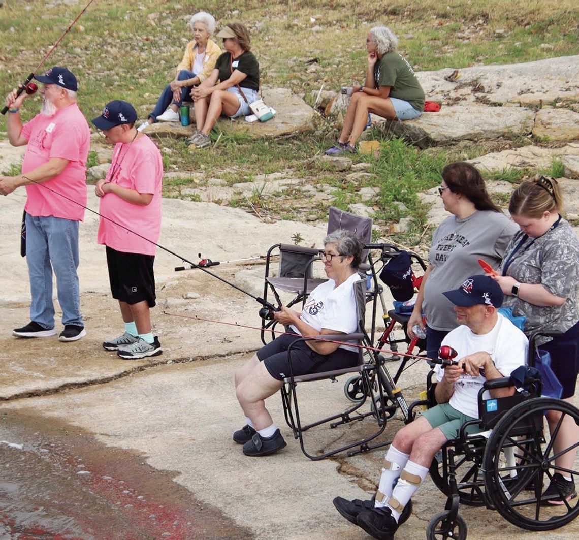 C.A.S.T. For Kids Participants have Great Fishing Day at Lake Leon C.A.S.T. For Kids Participants have Great Fishing Day at Lake Leon