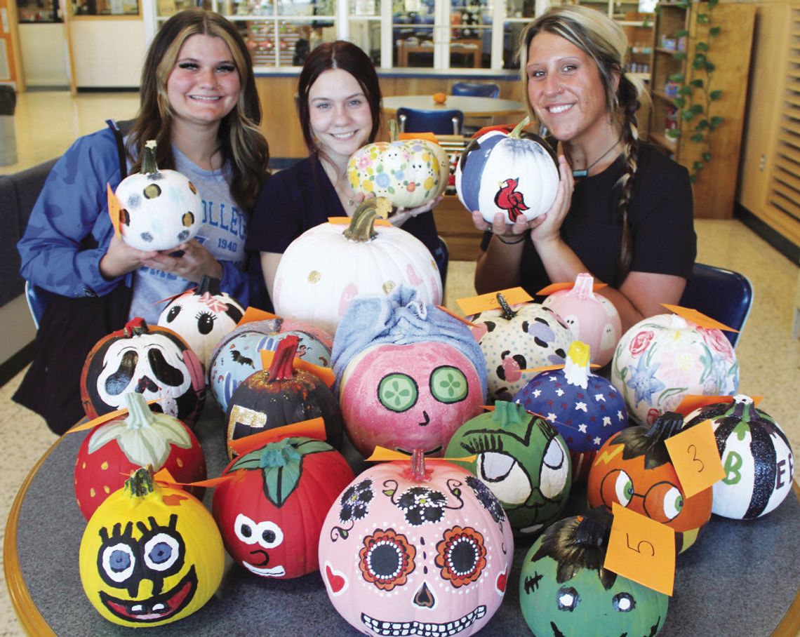 CC Cosmetology and Barber Students Learn How to Mix Hair Colors in Pumpkin Contest