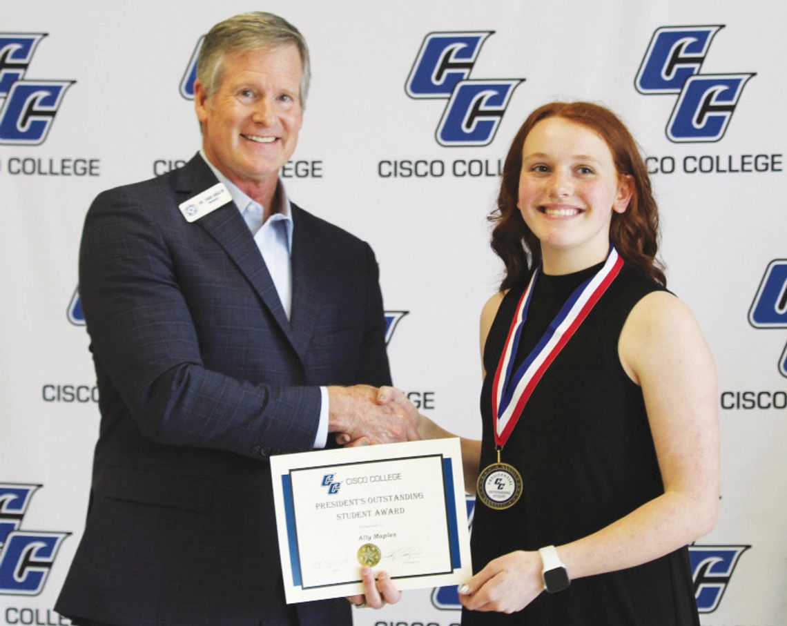 Cisco College President’s Outstanding Student Awards