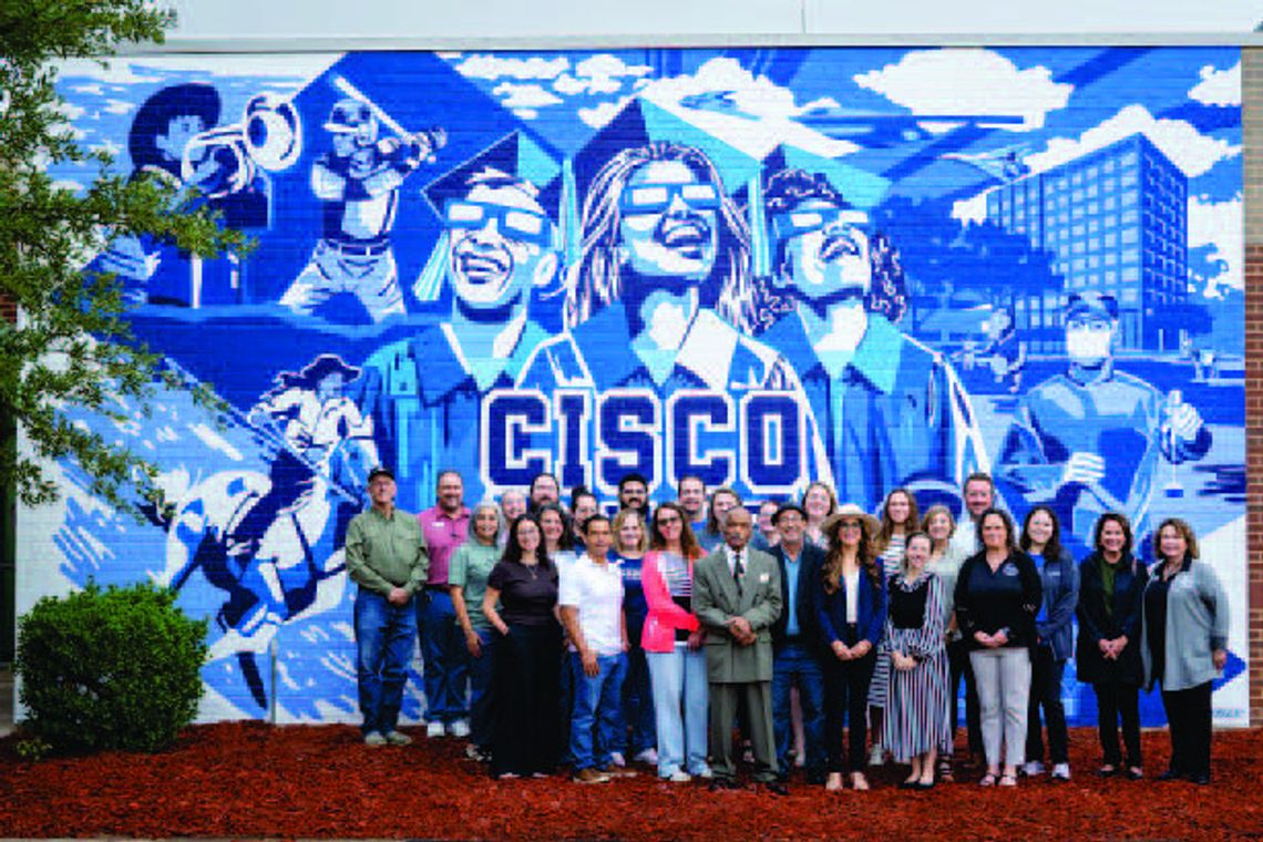 Cisco College Unveils Mural Celebrating 20 Years of Educational Partnership in Abilene Cisco College Unveils Mural Celebrating 20 Years of Educational Partnership in Abilene