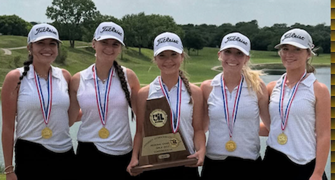 Cisco Girls Golf Team is Region 2AA Golf Champs and are State Bound