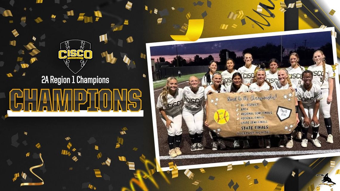 Cisco Girls Softball Region 1 Champions!  State Semi-Final Bound