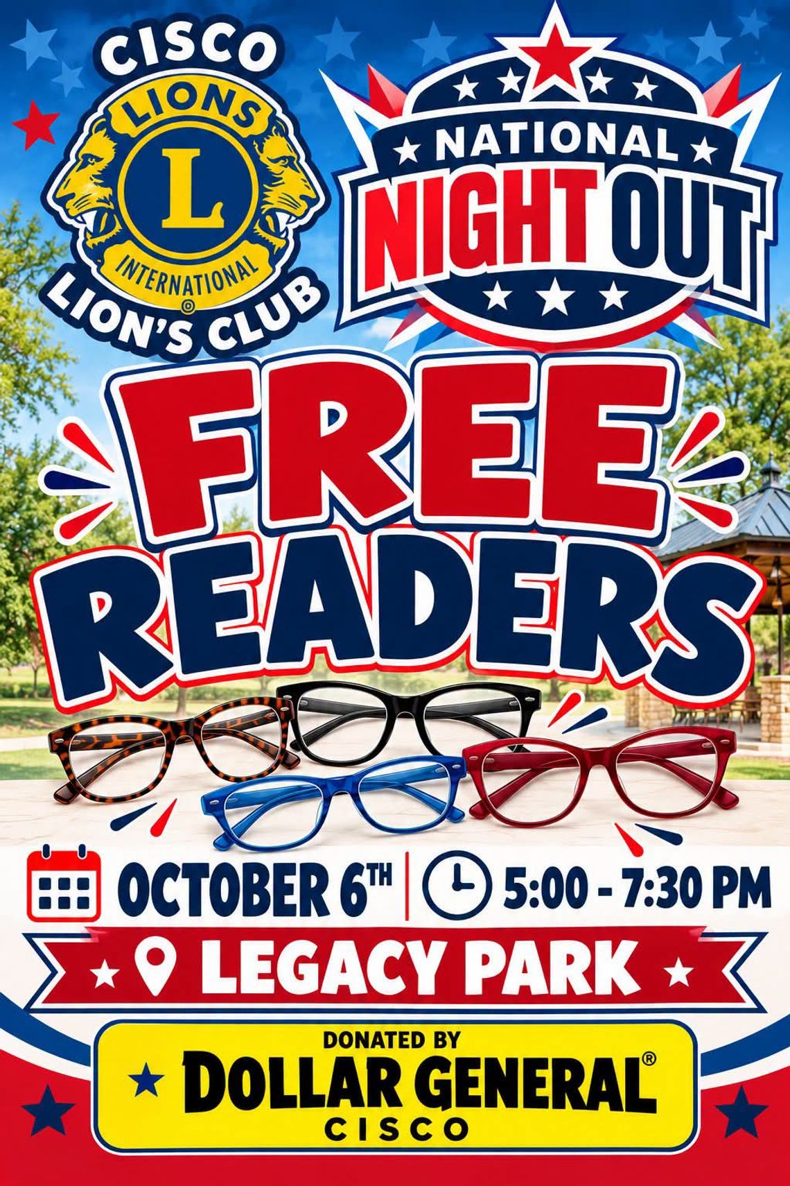 Cisco National Night Out Oct. 6 Cisco National Night Out Oct. 6