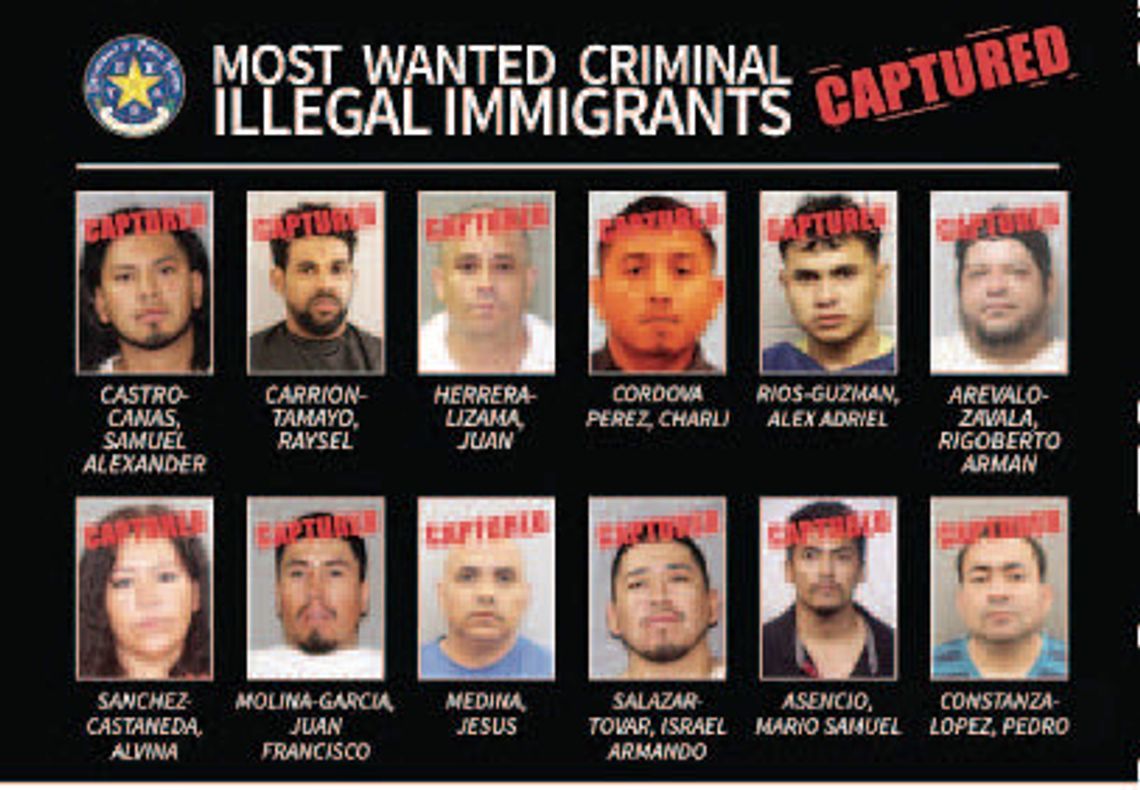 DPS Arrests Several Criminal Illegal Immigrants of Interest