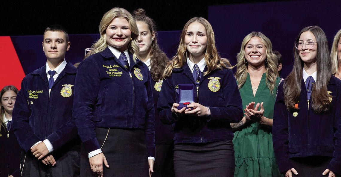 Eastland FFA Member Named Runner-Up Power, Structural and Technical Systems Agriscience Fair Project By National FFA Organization