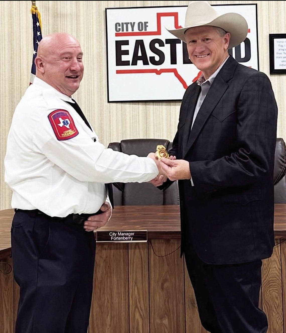Eastland Fire Department welcomes Chief Brightman Eastland Fire Department welcomes Chief Brightman
