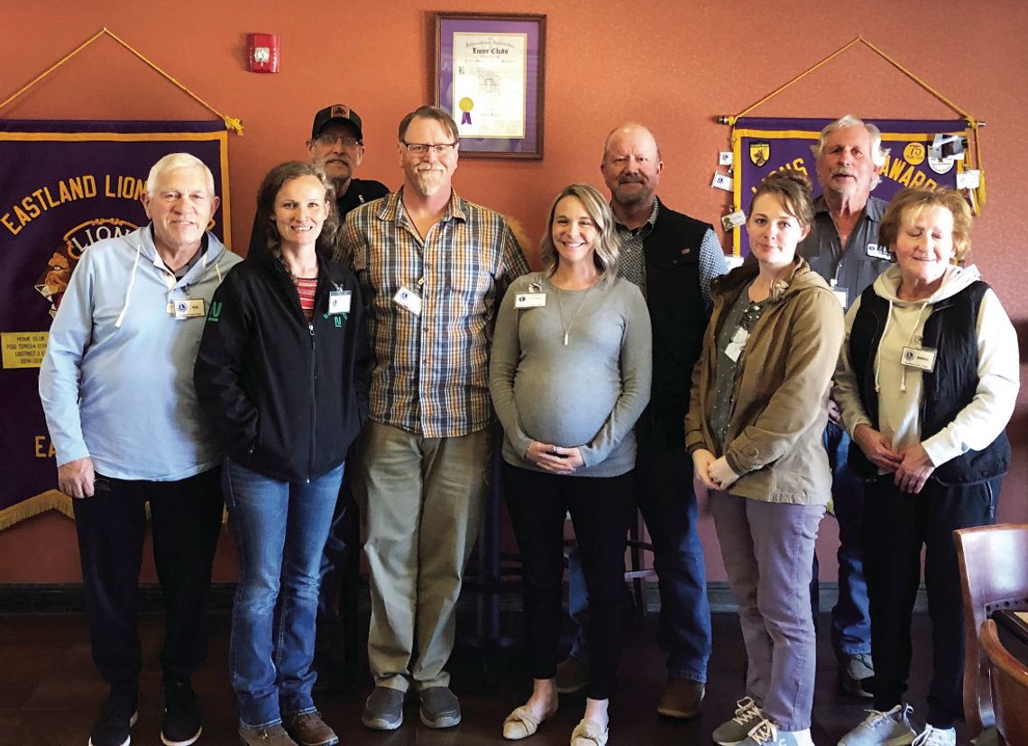 Eastland Lions Club serves Community