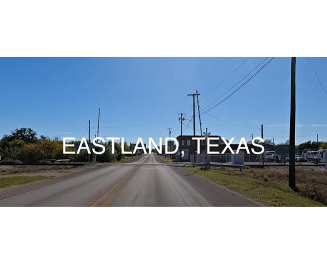 Eastland, Texas! Drive with me!