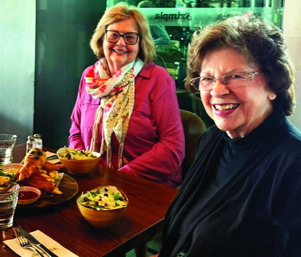 Ellie and Sandy return to New Zealand Restaurant