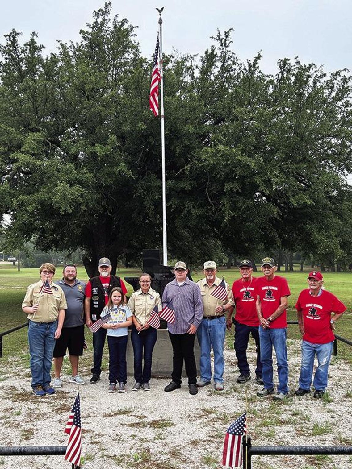 Flag Day Observed in Ranger