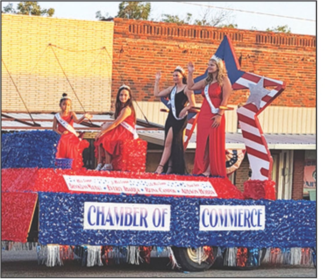 Gorman Royalty Presented on Peanut Festival Float