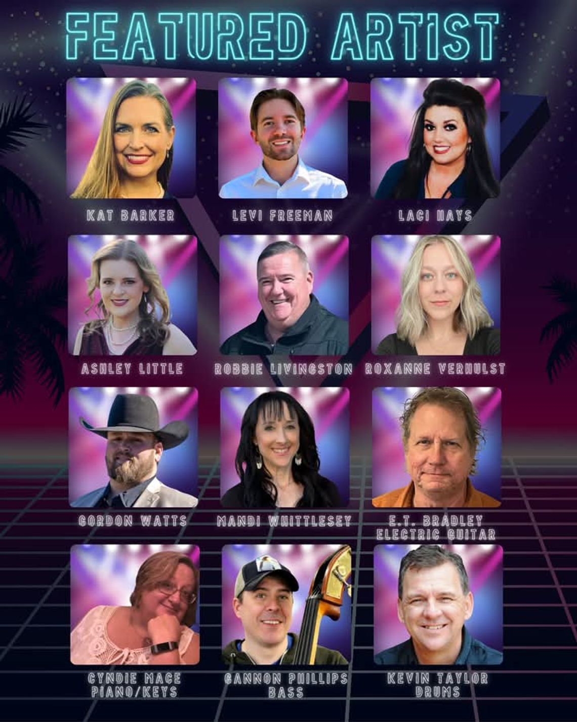 Grammy's Back to the 80's Artists