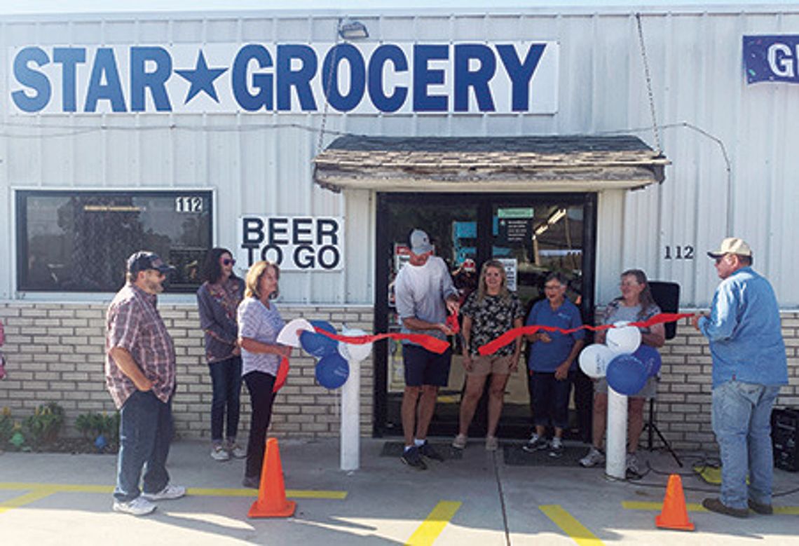 Grand Opening, Ribbon Cutting for Star Grocery