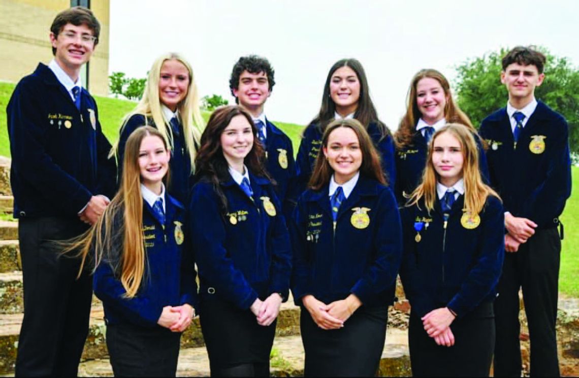 Introducing 2024 - 2025 FFA Officers