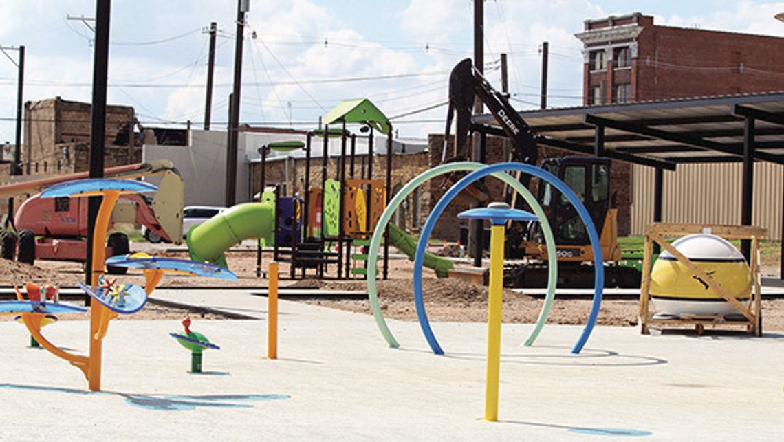 Legacy Park in Cisco Nears Completion; Etched Bricks Can be Purchased by Oct. 1