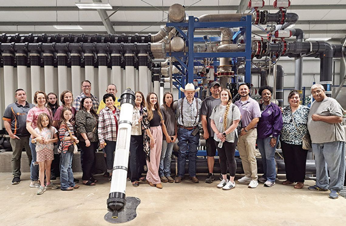 Lions Clubs tour Water Supply District new facilities