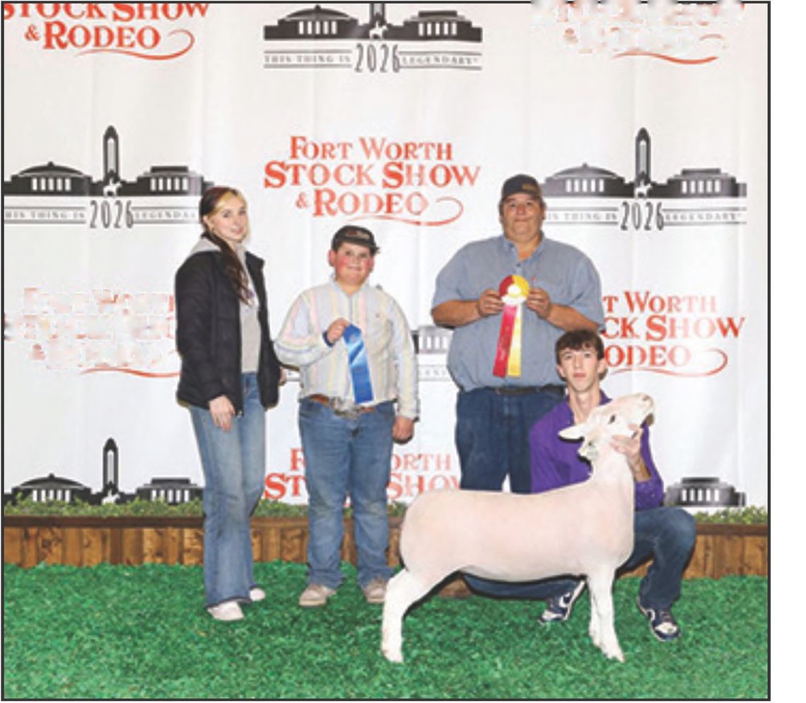 LOCAL STUDENT EARNS WIN AT FORT WORTH STOCK SHOW & RODEO