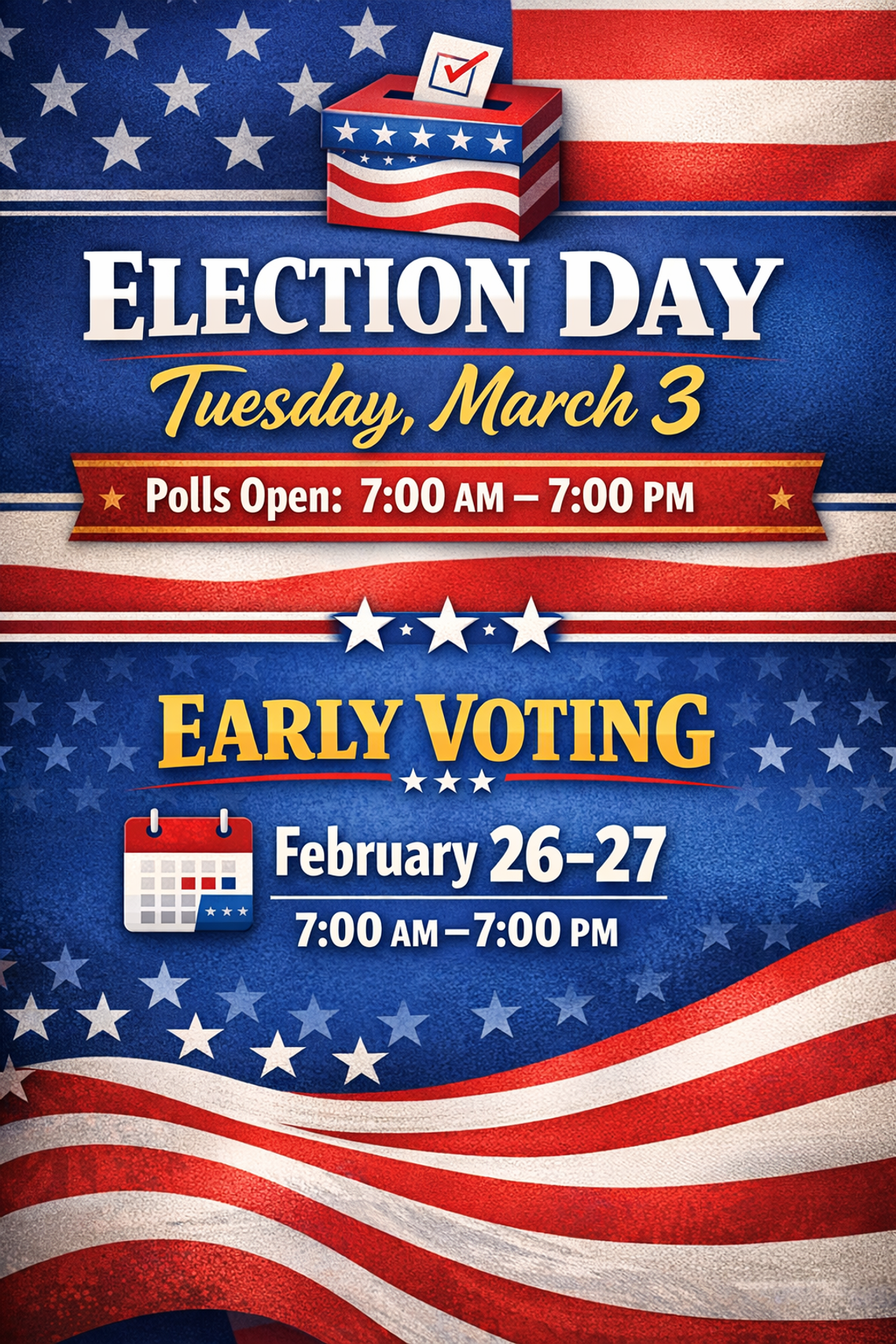 March 3rd Election March 3rd Election