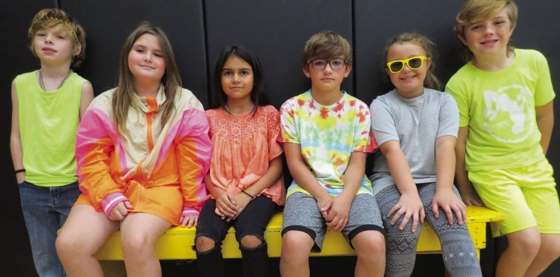 Neon and Sunglasses Day at Cisco Elementary