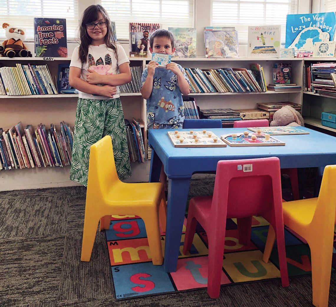 New Flooring at Ranger City Library!