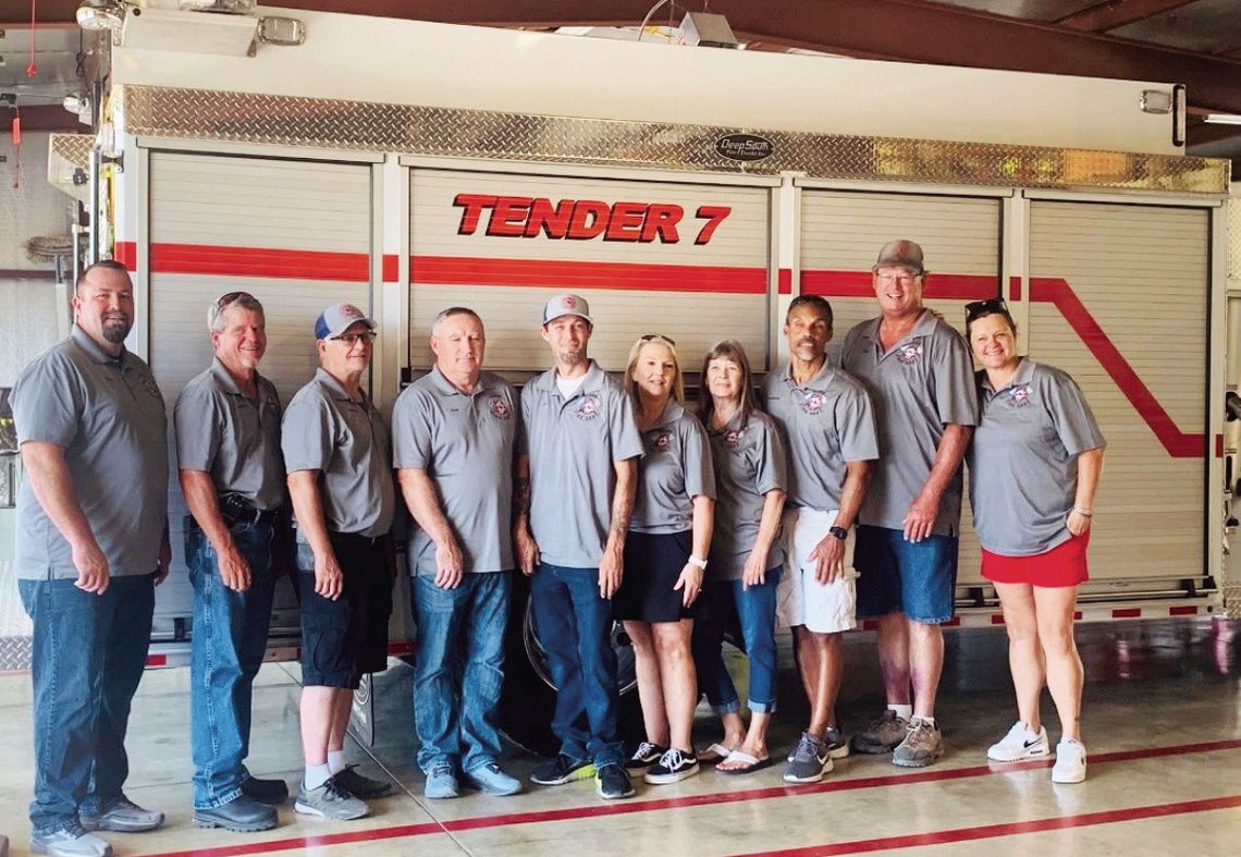 Olden Community gathers for commissioning of new fire engine