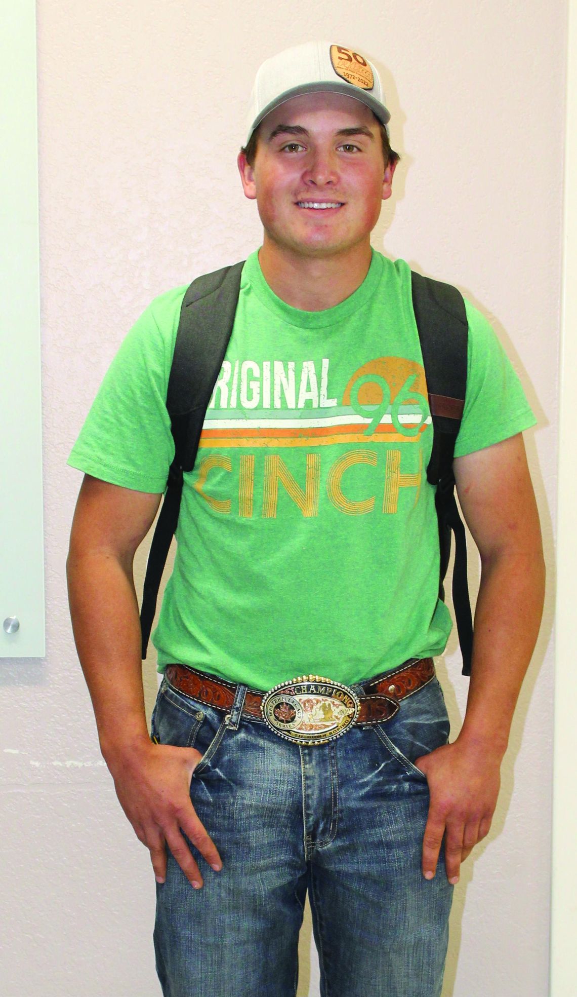 Owen Schauer Brings Home Championship in Steer Wrestling 