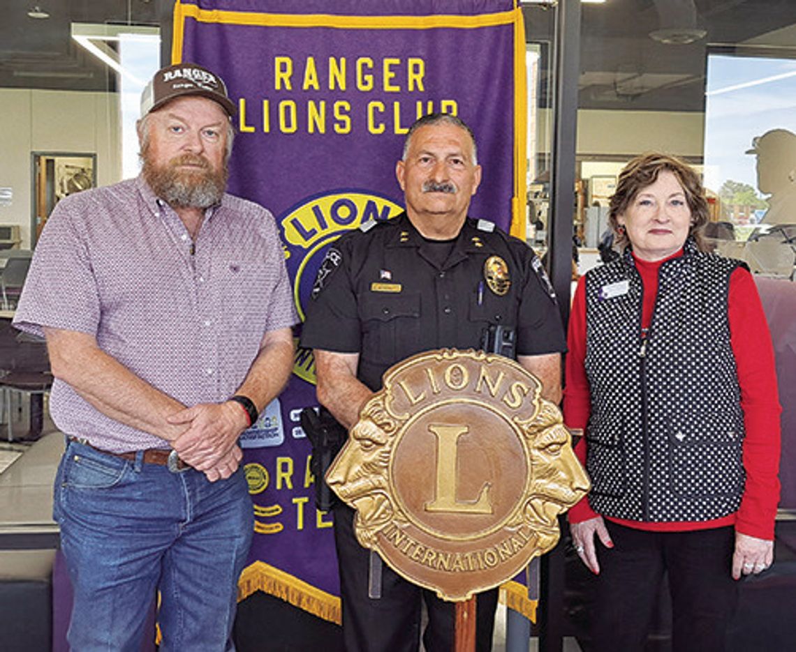 Police Chief Charlie Rodriguez Is Speaker at Lions Club Police Chief Charlie Rodriguez Is Speaker at Lions Club