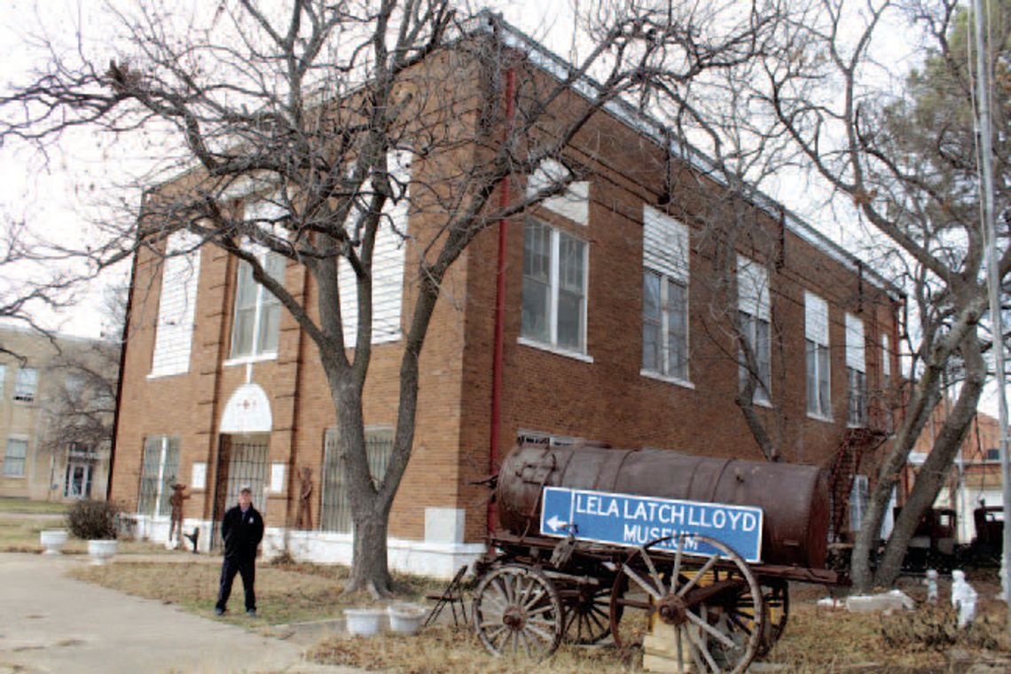 Prof. Caraway Plans to Make Cisco’s Lloyd History Museum His Life Work