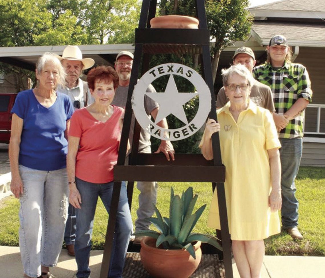 RANGER BEAUTIFICATION COMMITTE COMPLETES DERRICK PROJECT RANGER BEAUTIFICATION COMMITTE COMPLETES DERRICK PROJECT