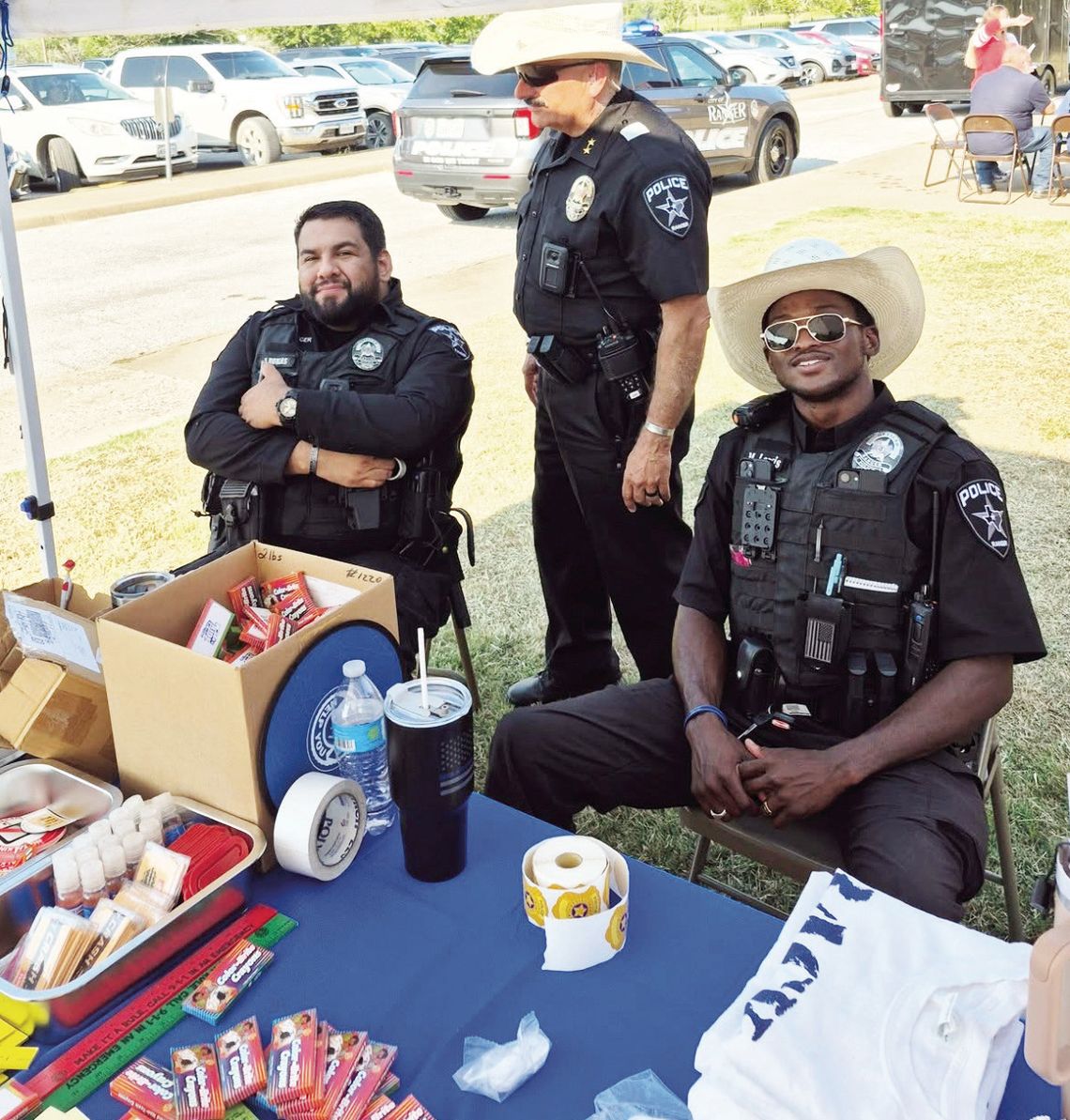 Ranger Fire, Police Depts. host community events