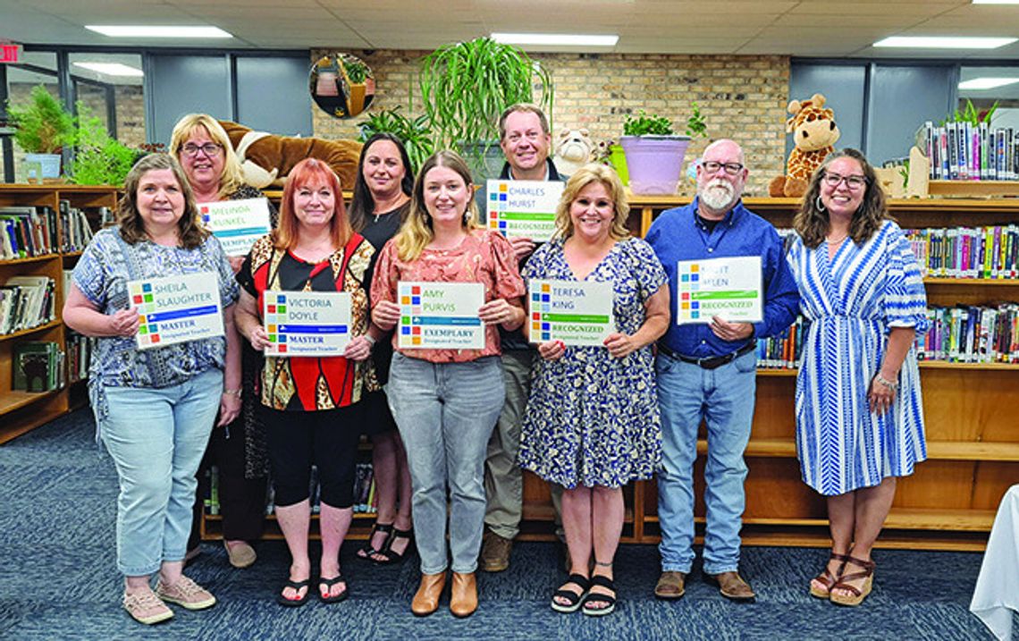 Ranger Teachers recognized by Ranger ISD, State of Texas