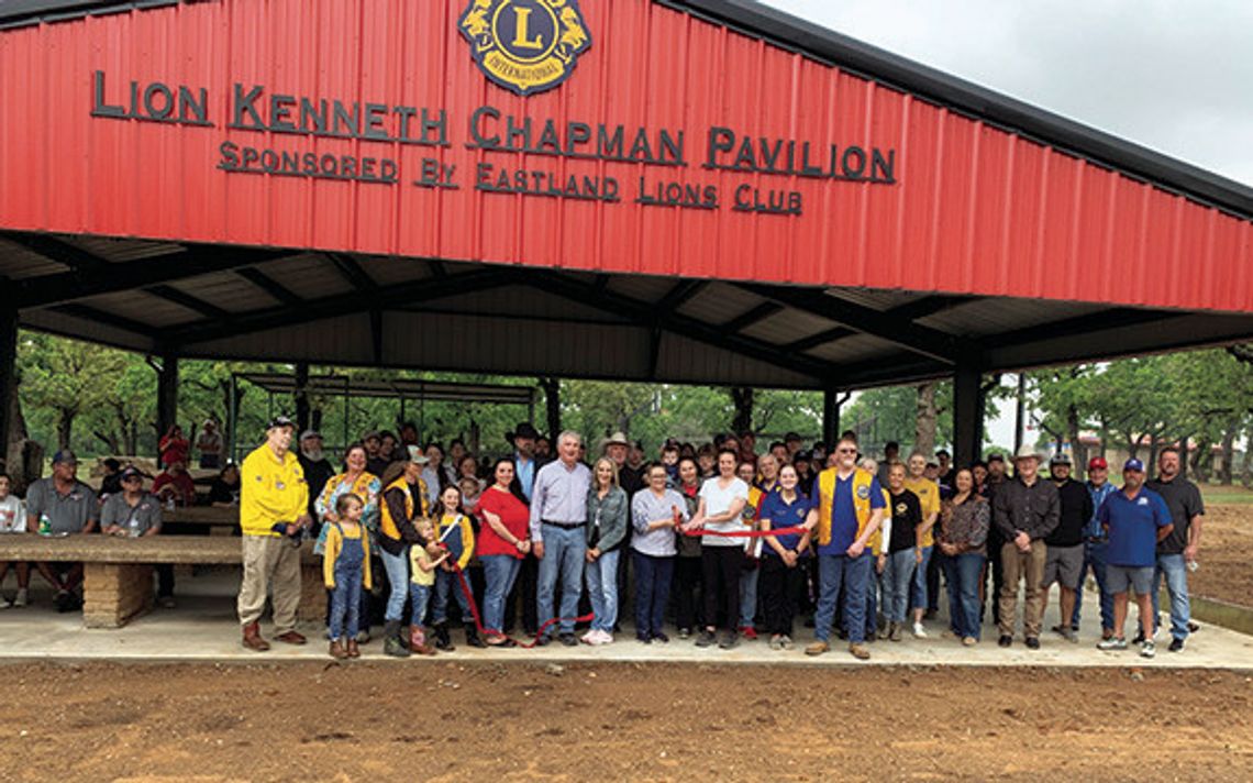 Ribbon Cutting held for Kenneth Chapman Pavilion