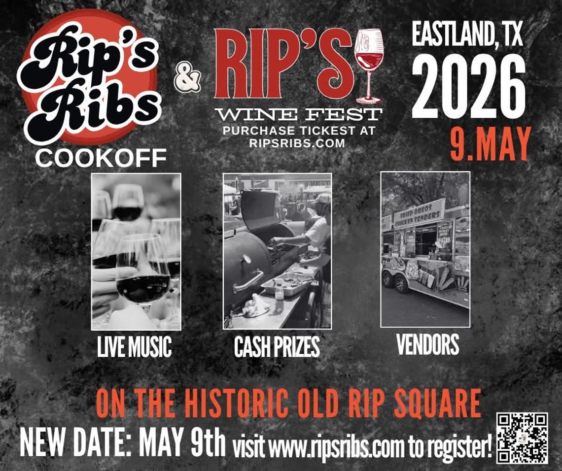 Rips Ribs Cookoff and Wine Festival May 9th