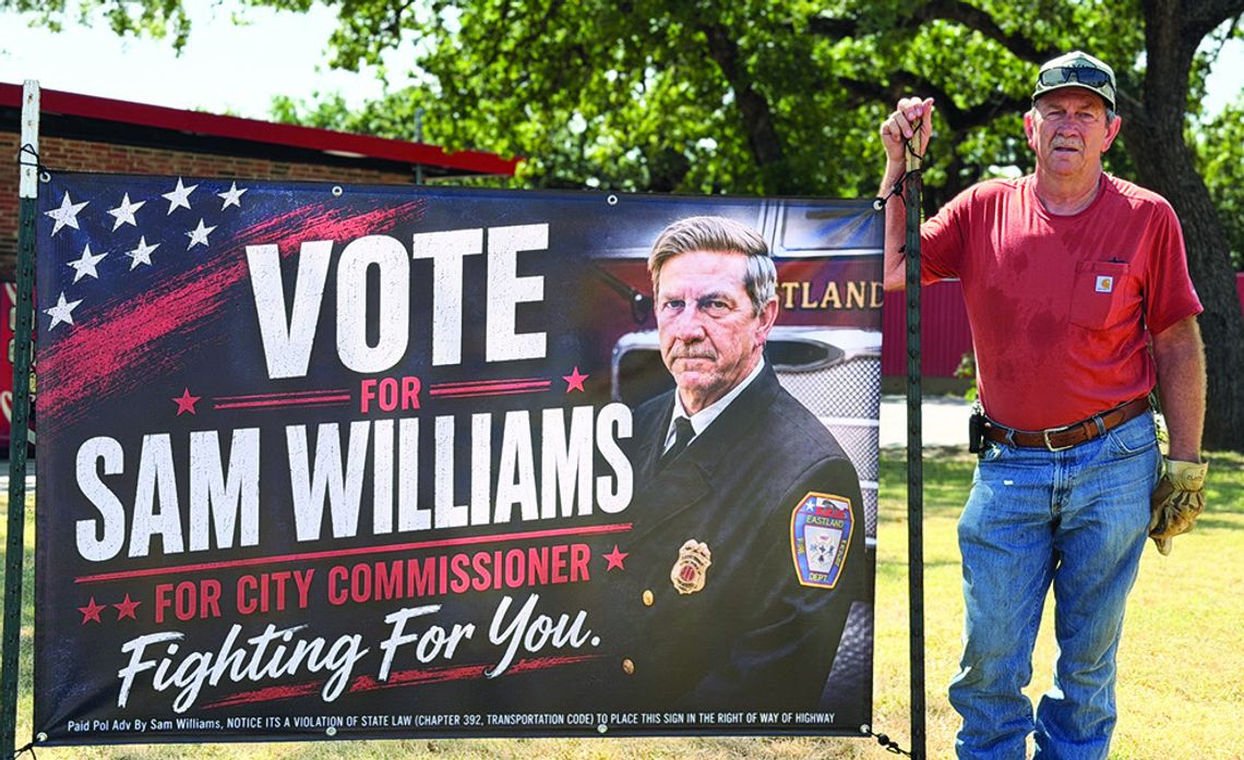 Sam Williams is Candidate for Eastland City Commissioner
