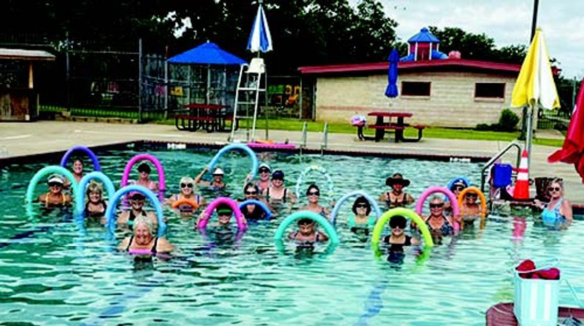 Senior Swim Class thanks City of Eastland Senior Swim Class thanks City of Eastland