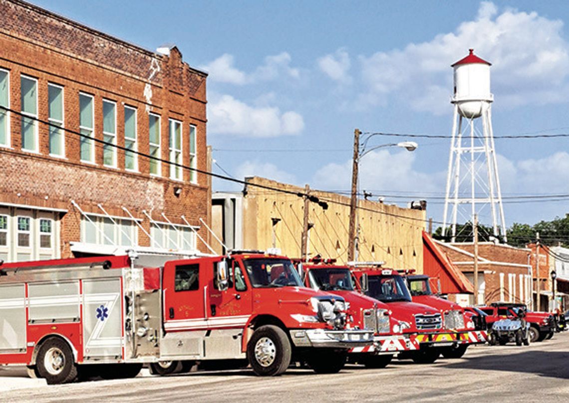 THANK YOU TO OUR FIRE DEPARTMENT