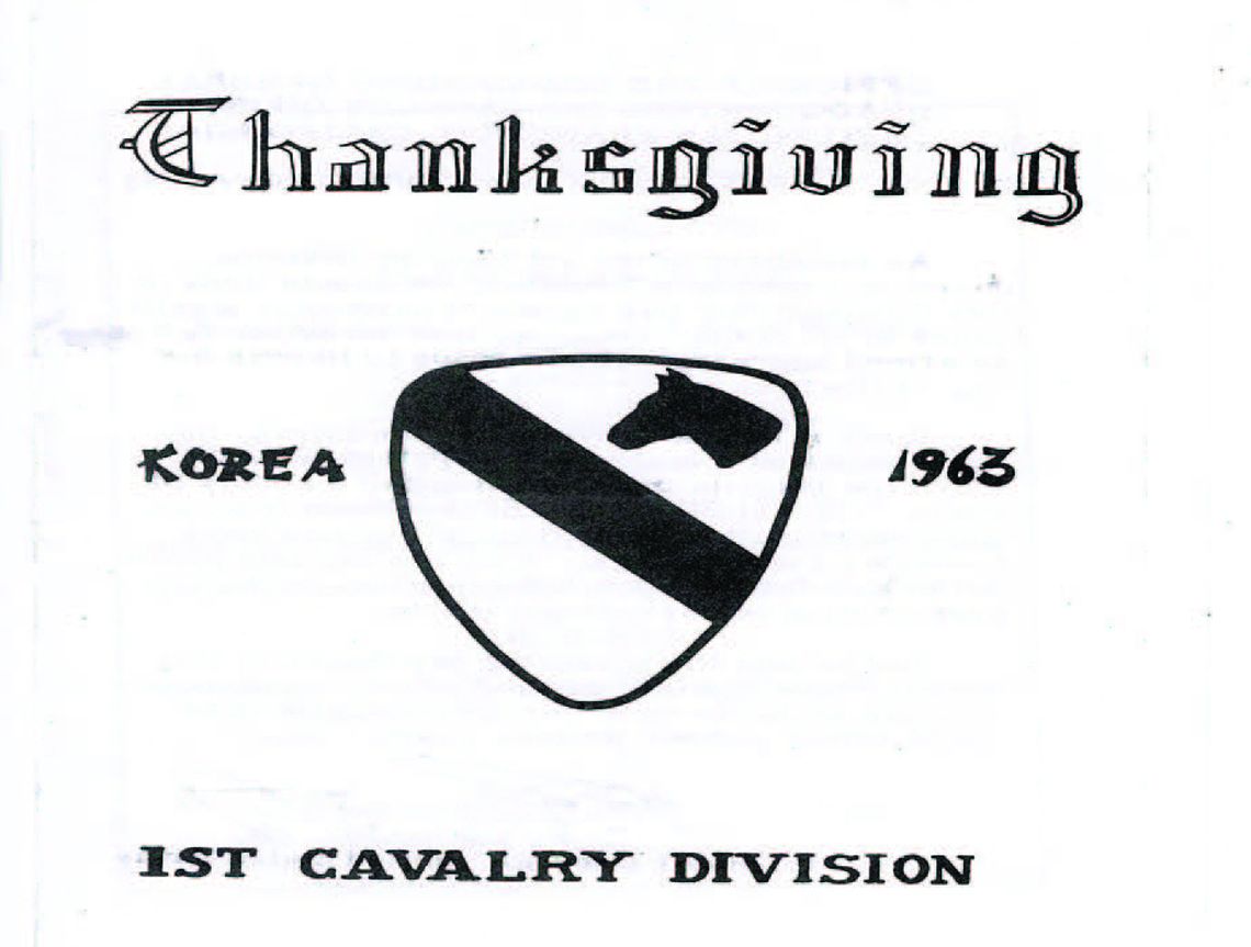 Thanksgiving History