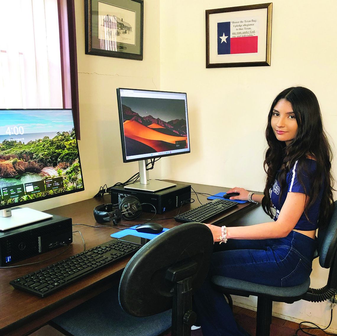 Tocker Foundation Grant provides computers, Copy machine to Ranger Library