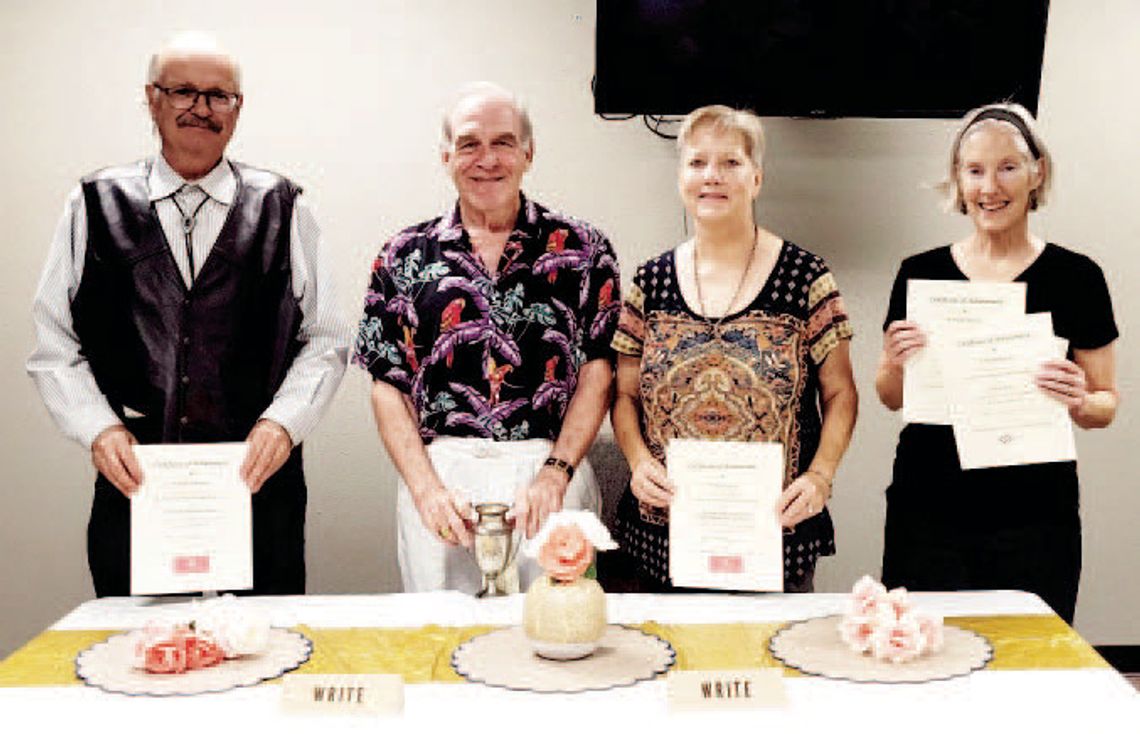 Winners of the Cisco Writers Club Writing Contest