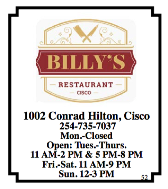 Billys restaurant